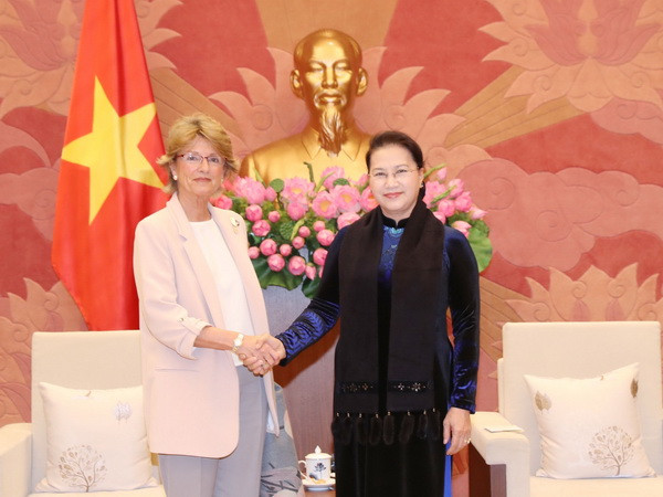 Chủ tịch Quốc hội Nguyễn Thị Kim Ngân tiếp Đại sứ Tây Ban Nha ảnh 1