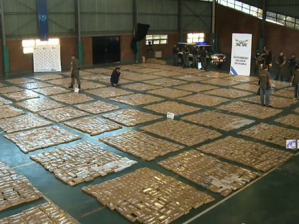 An ninh Argentina tịch thu 12 tấn cần sa ở tỉnh Buenos Aires ảnh 1