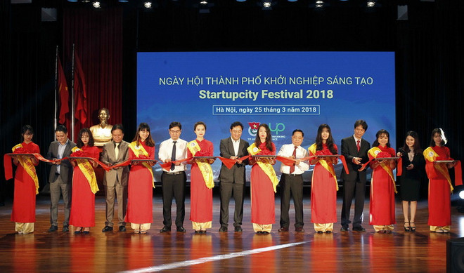Hà Nội: Khai mạc “Ngày hội Thành phố khởi nghiệp sáng tạo 2018" ảnh 1
