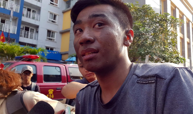 ​Cháy chung cư Carina: Những người quên mình cứu người trong đám cháy ảnh 3