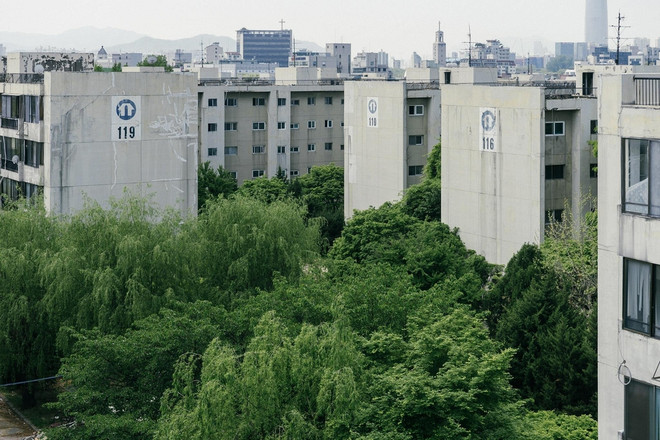 Hàn Quốc: Nở rộ trào lưu chụp ảnh các khu chung cư cũ ảnh 1