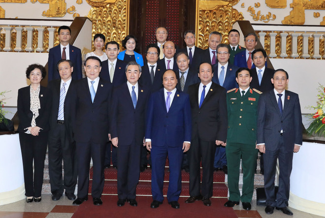 Thủ tướng Nguyễn Xuân Phúc tiếp Ngoại trưởng Trung Quốc Vương Nghị ảnh 2