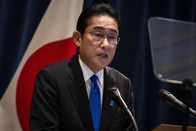 Thủ tướng Nhật Bản Fumio Kishida. (Ảnh: AFP/TTXVN) Nhật Bản: Thủ tướng Kishida đề cập khả năng giải tán Hạ viện ảnh 1
