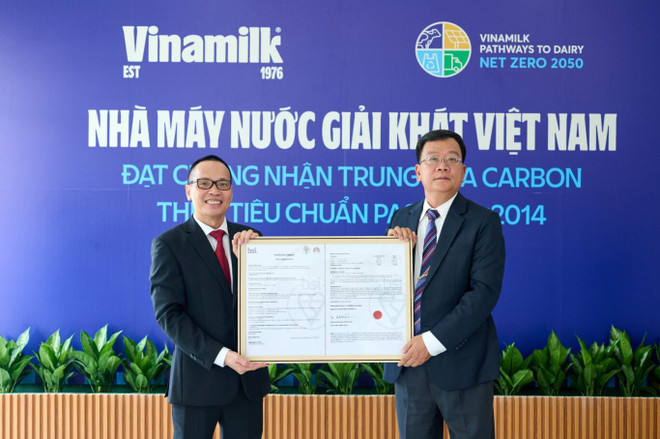 Vinamilk hiện có 3 đơn vị đạt chứng nhận trung hòa Carbon PAS 2060:2014 2604_vinamilk.jpg