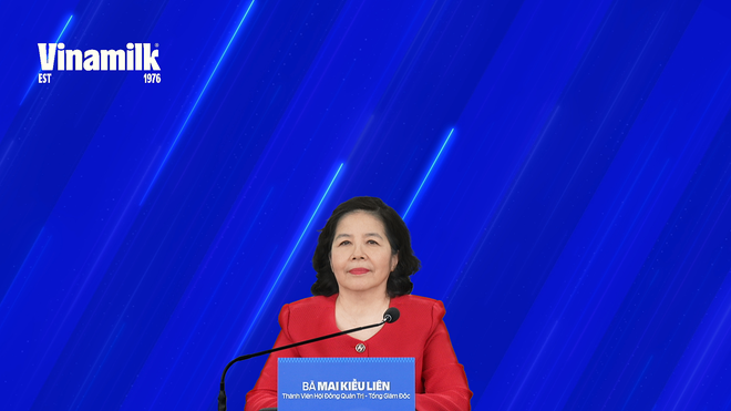 Bà Mai Kiều Liên, thành viên Hội đồng Quản trị, Tổng giám đốc Vinamilk. 2604_mai kieu lien.png