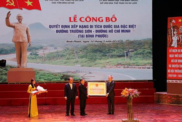 Công bố di tích quốc gia đặc biệt Đường Trường Sơn tại Bình Phước ảnh 1