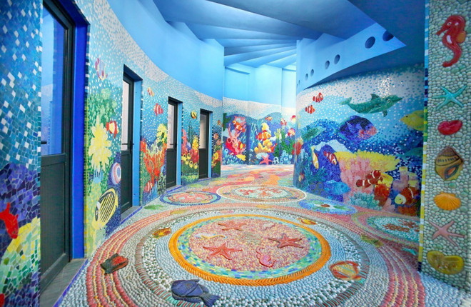 Chiếc áo gốm mới của Nhà Gương trong công viên Thống Nhất ảnh 4