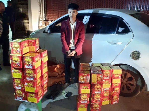Bắc Giang: Liên tiếp bắt giữ các vụ vận chuyển pháo nổ trái phép ảnh 1
