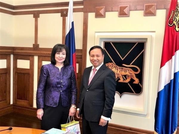 Hợp tác giữa tỉnh Primorye của Nga và Việt Nam phát triển năng động ảnh 1