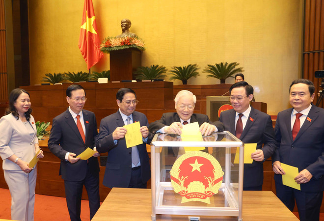 Thông cáo về kết quả Kỳ họp bất thường lần thứ 4 Quốc hội Khóa XV ảnh 1