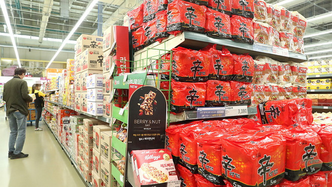 Xuất khẩu thực phẩm của Hàn Quốc gia tăng trong mùa dịch COVID-19 ảnh 1