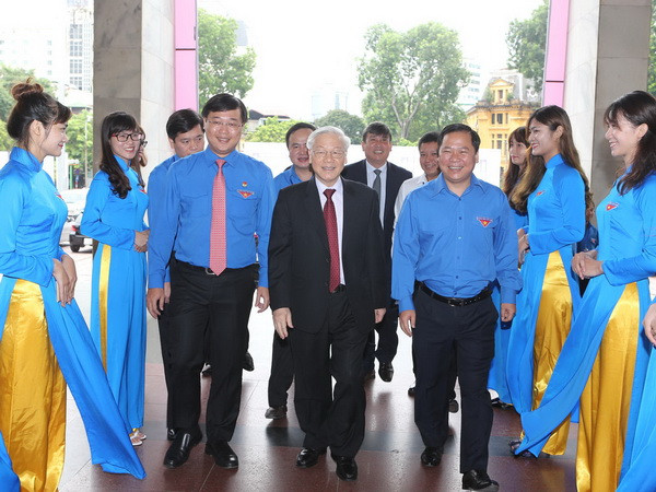 Tổng Bí thư: Đảng và Nhà nước luôn đặt niềm tin vào thanh niên ảnh 1