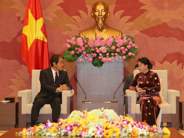 Chủ tịch Quốc hội tiếp Đại sứ Nhật Bản và Đại sứ Thái Lan ảnh 1