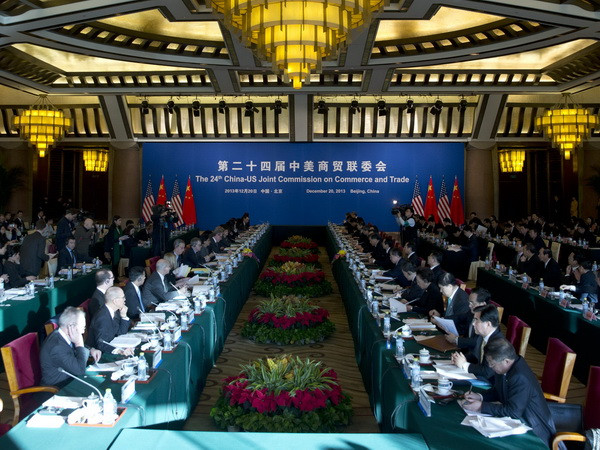 Trung Quốc-Mỹ bắt đầu đàm phán thương mại thường niên ảnh 1