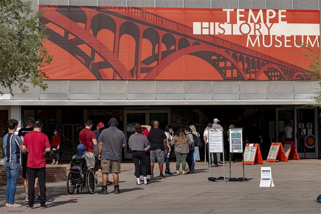 Bầu cử Mỹ: Bang Arizona thông báo còn 600.000 phiếu chưa được kiểm ảnh 1