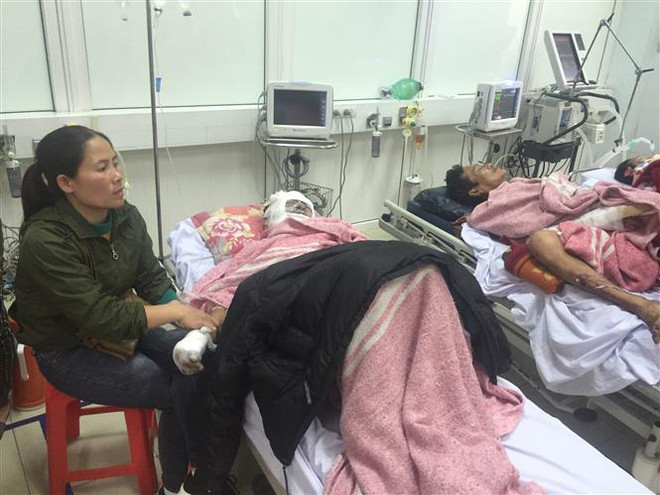 Nổ bình gas tàu cá Nghệ An: 5 nạn nhân bị bỏng nặng, đa chấn thương ảnh 1