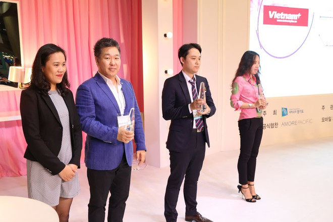 [Photo] Lễ trao giải các sản phẩm ấn tượng tại K-Beauty 2015 ảnh 5