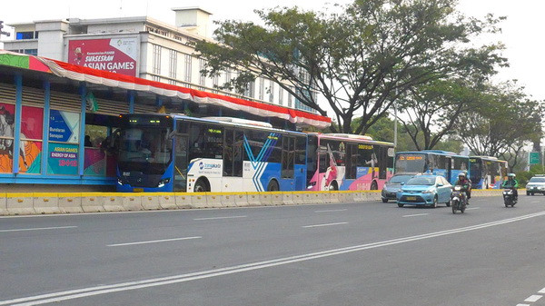 Xe buýt - Giải pháp giao thông tối ưu của Indonesia cho ASIAD 18 ảnh 2