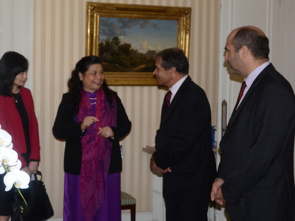 Đoàn cấp cao Quốc hội Việt Nam thăm và làm việc tại Pháp ảnh 2