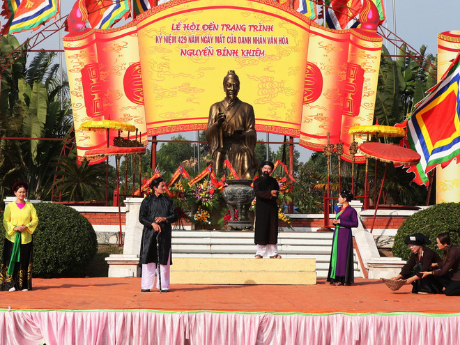 Kỷ niệm 429 năm ngày mất Danh nhân văn hóa Nguyễn Bỉnh Khiêm ảnh 1