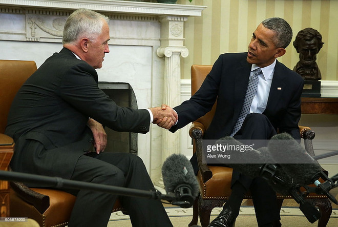 Lãnh đạo Australia và Mỹ điện đàm về tình hình quốc tế ảnh 1