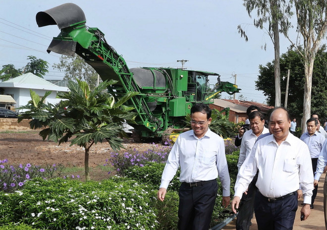 Thủ tướng thăm một số mô hình nông nghiệp công nghệ cao tại Tây Ninh ảnh 1
