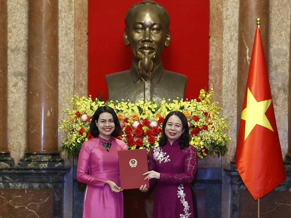 Quyền Chủ tịch nước trao quyết định bổ nhiệm nhiều Đại sứ Việt Nam ảnh 2