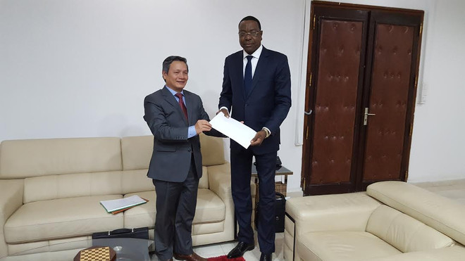 Ngoại trưởng Senegal tiếp Đại sứ Việt Nam Phạm Quốc Trụ ảnh 1