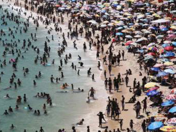 Rio de Janeiro nóng kỷ lục vào mùa Xuân trong vòng một thế kỷ ảnh 1