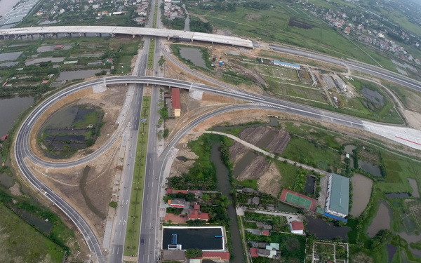 Thông tuyến chính thức 22,7km đầu tiên cao tốc Hà Nội-Hải Phòng ảnh 2