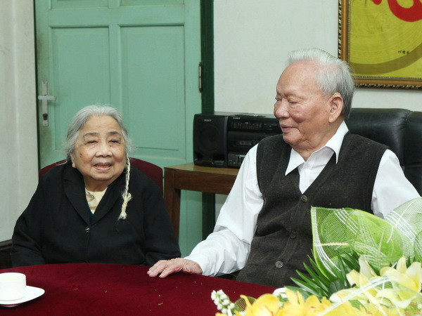 Quân ủy Trung ương-Bộ Quốc phòng chúc thọ Đại tướng Lê Đức Anh ảnh 1