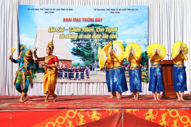 Nghệ thuật múa Rô băm của đồng bào dân tộc Khmer Nam Bộ được phát huy, bảo tồn. (Ảnh: Kim Há/TTXVN) Giải pháp khơi thông nguồn lực, phát triển văn hóa bền vững ảnh 2