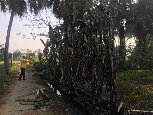 Thanh Hóa: 4.000l dầu của một chi nhánh xăng dầu tràn ra môi trường ảnh 2