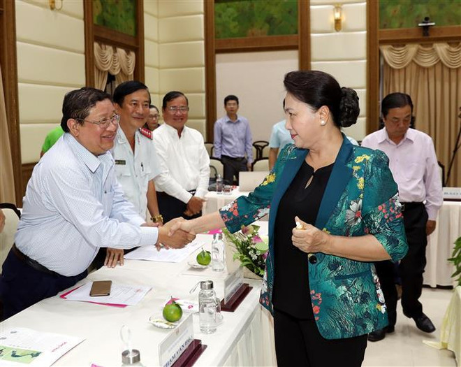 Chủ tịch Quốc hội Nguyễn Thị Kim Ngân thăm làm việc tại tỉnh Đồng Tháp ảnh 2