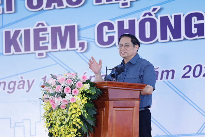 Đẩy mạnh phát triển kết cấu hạ tầng đồng bộ, thực hành tiết kiệm ảnh 1