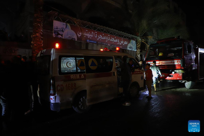 Hỏa hoạn tại khu dân cư ở Dải Gaza, 21 người thiệt mạng ảnh 1