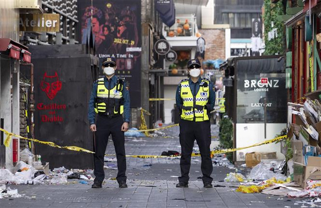 Vụ giẫm đạp tại Itaewon: Thẩm vấn cảnh sát trưởng khu vực Yongsan ảnh 1