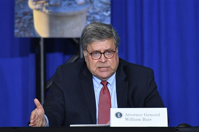 Bộ trưởng Tư pháp Mỹ William Barr chính thức từ chức ảnh 1