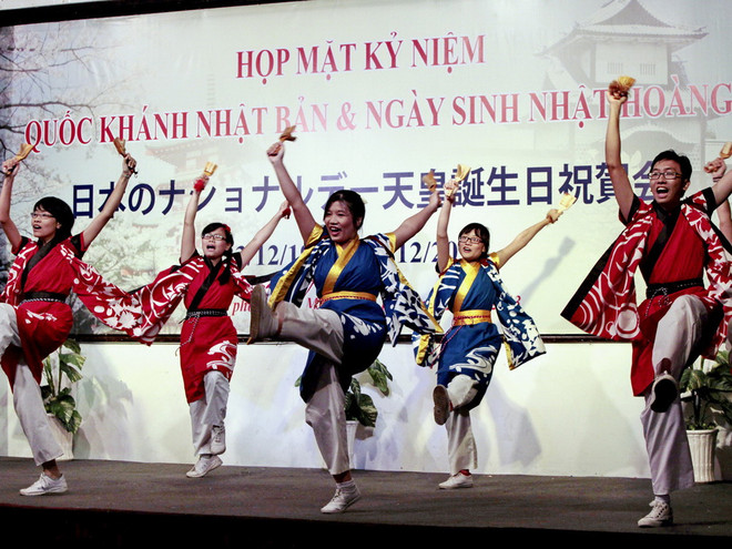 Kỷ niệm ngày sinh Nhật Hoàng và Quốc khánh Nhật Bản tại TP.HCM ảnh 1
