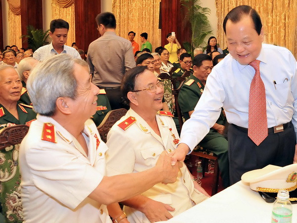 Họp mặt truyền thống nhân chứng lịch sử Chiến dịch Hồ Chí Minh ảnh 1