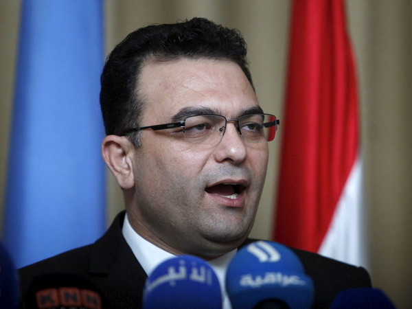 Bộ trưởng Bộ Di trú Iraq Jassim Mohammed. (Nguồn: Reuters) 3,6 triệu người Iraq phải rời bỏ nhà cửa do chiếm đóng của IS ảnh 1