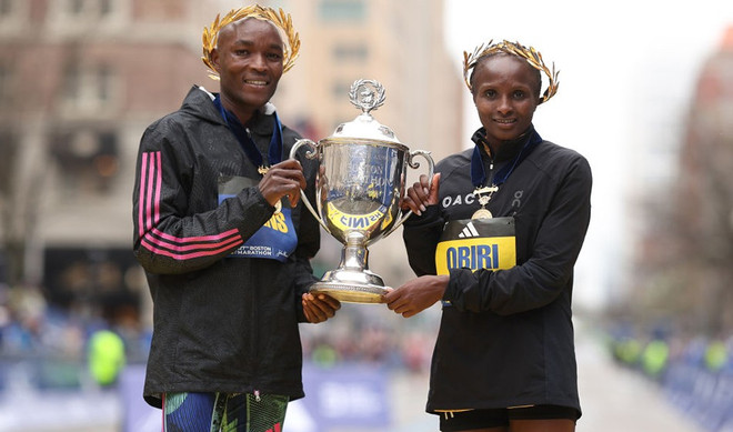 Huyền thoại Kipchoge gây thất vọng lớn tại giải Marathon Boston 2023 ảnh 2