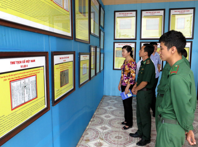 Trưng bày tư liệu về Hoàng Sa, Trường Sa tại Bà Rịa-Vũng Tàu ảnh 1