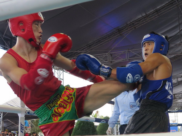 Võ sỹ Việt Nam hạ võ sỹ Trung Quốc, giành HCV tại ABG5 ảnh 1