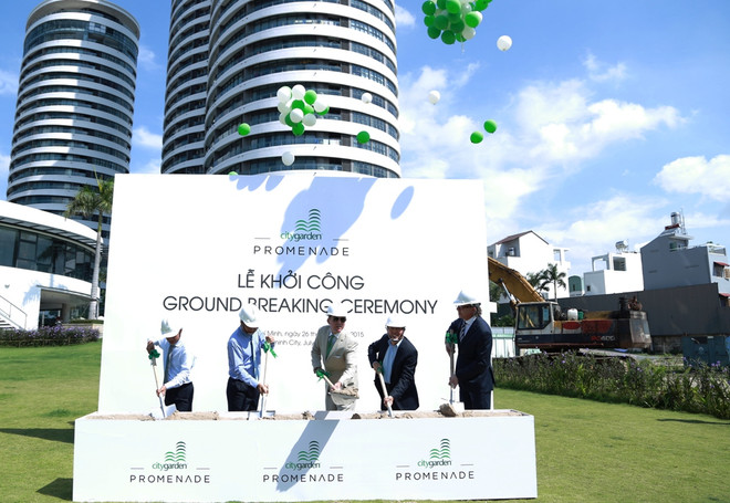 City Garden khởi công giai đoạn II tòa tháp Promenade ảnh 1