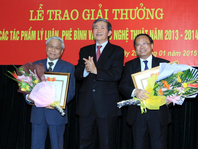 Trao thưởng các tác phẩm lý luận, phê bình văn học năm 2013-2014 ảnh 1
