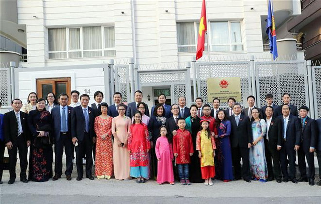 Chủ tịch Quốc hội gặp gỡ cộng đồng người Việt Nam ở Thổ Nhĩ Kỳ ảnh 2