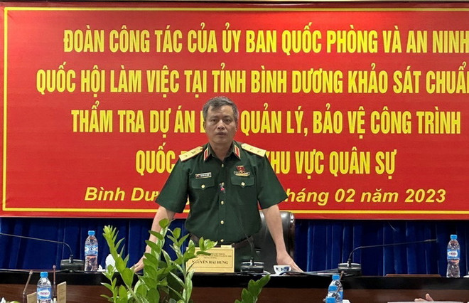 Ủy ban Quốc phòng và An ninh của Quốc hội làm việc tại Bình Dương ảnh 1