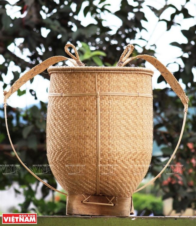 Độc đáo nghề đan lát truyền thống của người dân tộc Churu ảnh 12