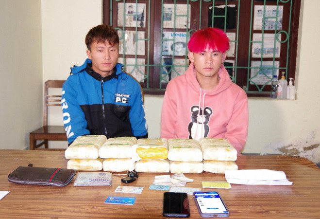 Điện Biên: Bắt giữ 2 đối tượng vận chuyển gần 60.000 viên ma túy ảnh 1